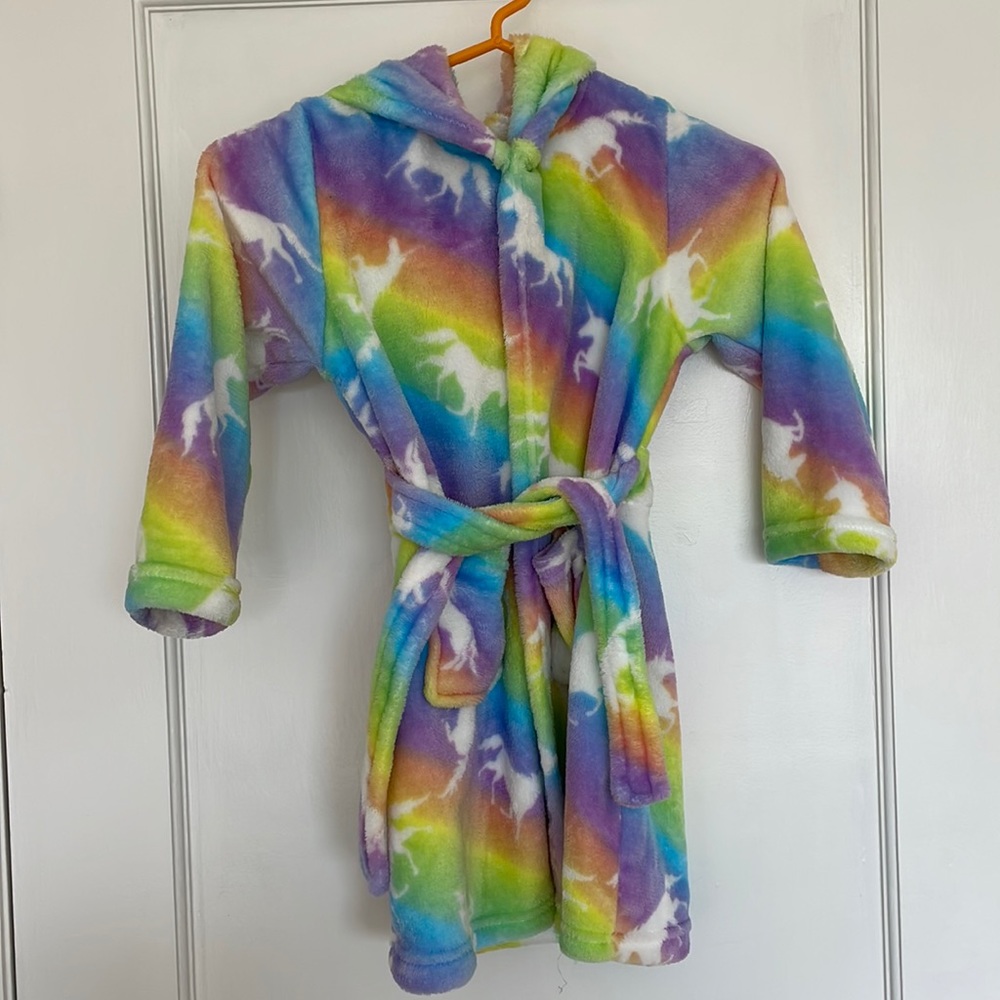Rainbow unicorn robe